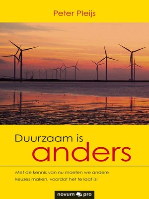 cover image of Duurzaam is anders
